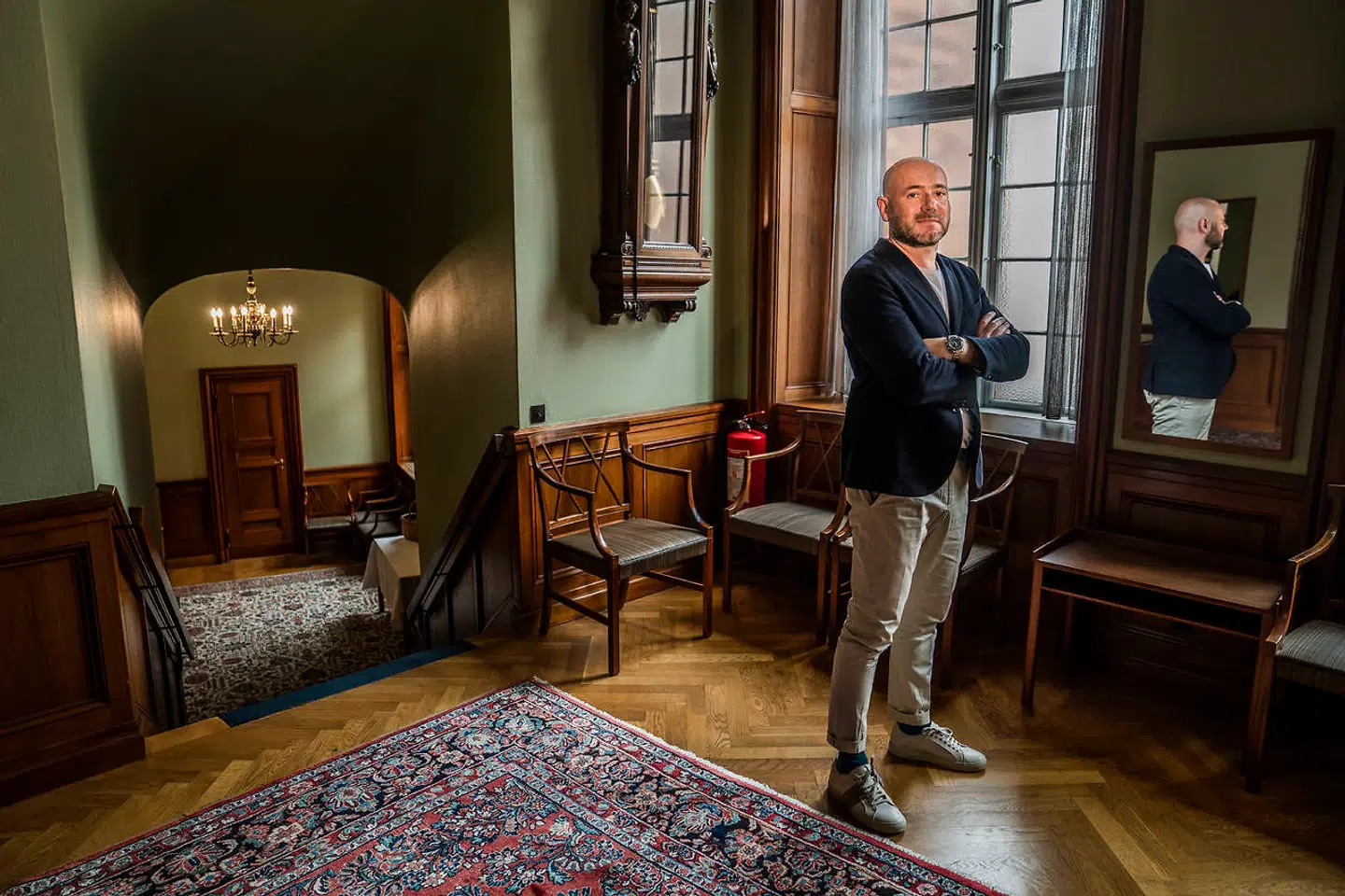 Kommunikationsdirektør Kim Larsen har efter otte år i landets største bank fundet sig et nyt job i den hollandske storbank ING.