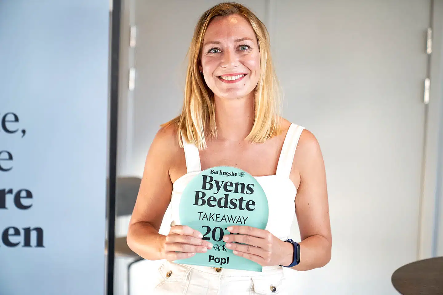 Line Kleppe er general manager på Popl, som vinder prisen for Byens Bedste Takeaway.