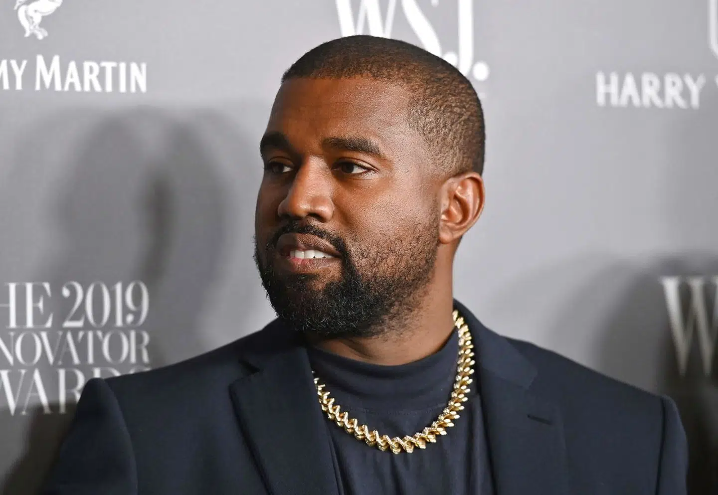 (FILES) In this file photo US rapper Kanye West attends the WSJ Magazine 2019 Innovator Awards at MOMA on November 6, 2019 in New York City. - Following weeks of delay and several stadium-filled public listening sessions, Kanye West's "Donda" arrived the morning of August 29, 2021. The two-hour, 27 track-long album features a laundry list of special appearances, including from Jay-Z, The Weeknd, Travis Scott and Lil Baby. More controversially, Marilyn Manson - - who is accused of rape and sexually and psychologically abusing several women - - and DaBaby - - who recently sparked anger for homophobic remarks during a performance - - are credited on West's 10th studio album. (Photo by Angela Weiss / AFP)