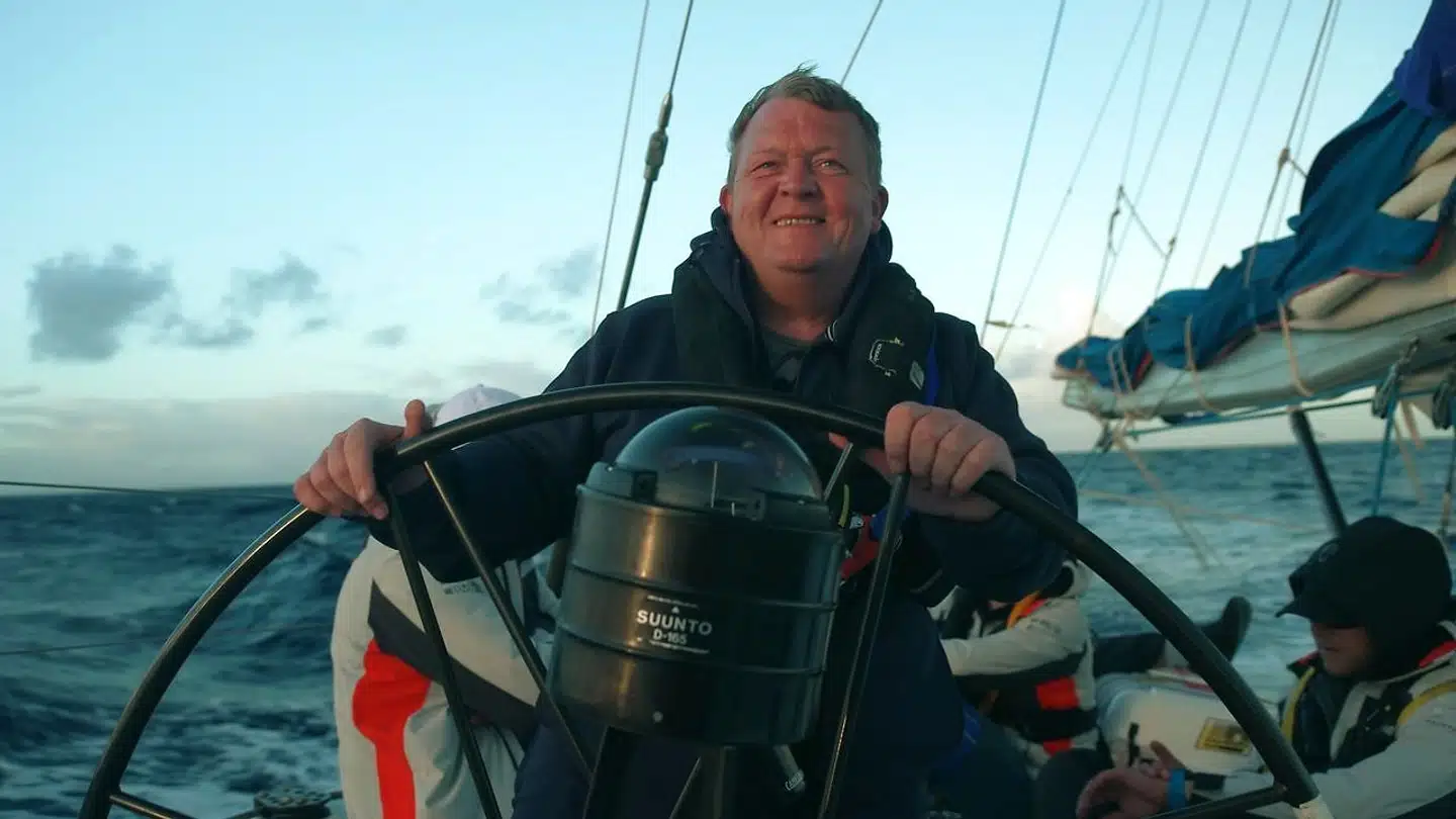Lars Løkke Rasmussen er den naturlige kaptajn på den nyeste sæson af »Over Atlanten« på Kanal 5