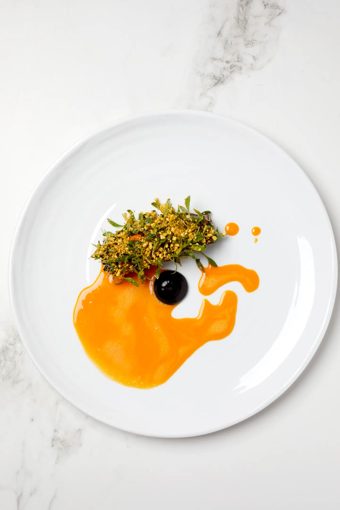 Grillet svinebryst »secret spices«.