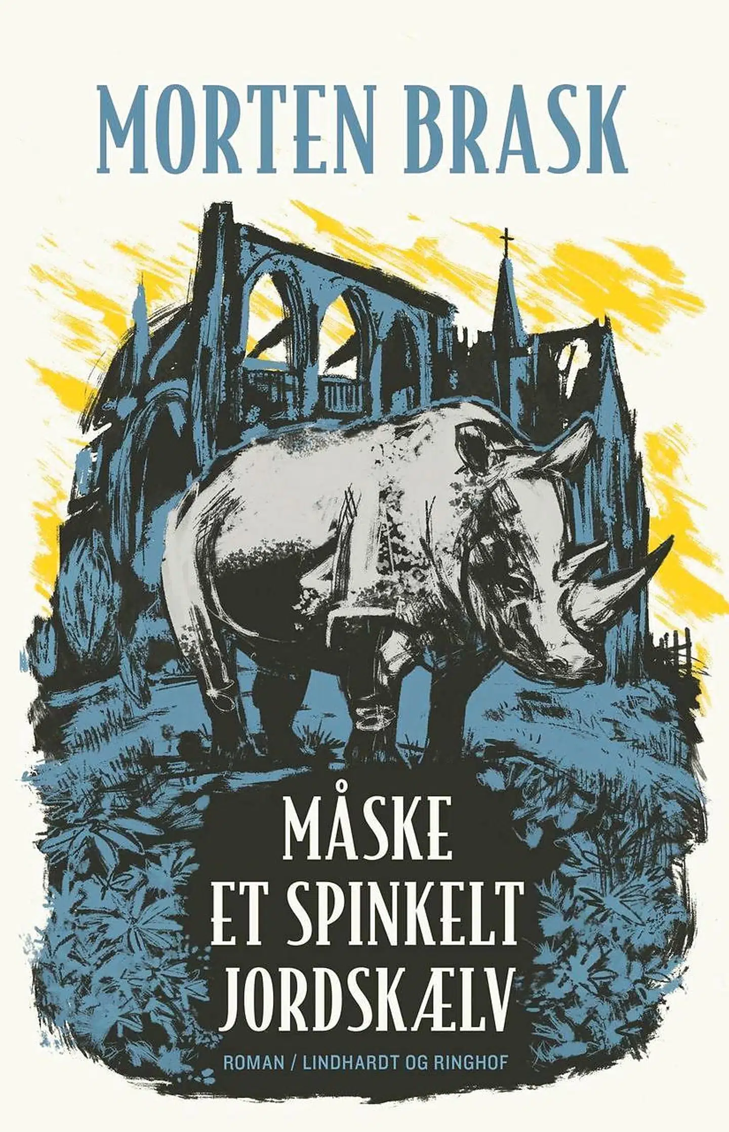 Det er form over indhold i yderste potens i Morten Brasks roman »Måske et spinkelt jordskælv«.