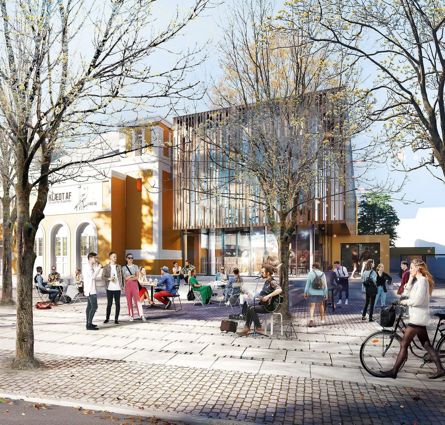 Det nye væksthus kommer også til at være åbent for offentligheden – blandt andet med en café.