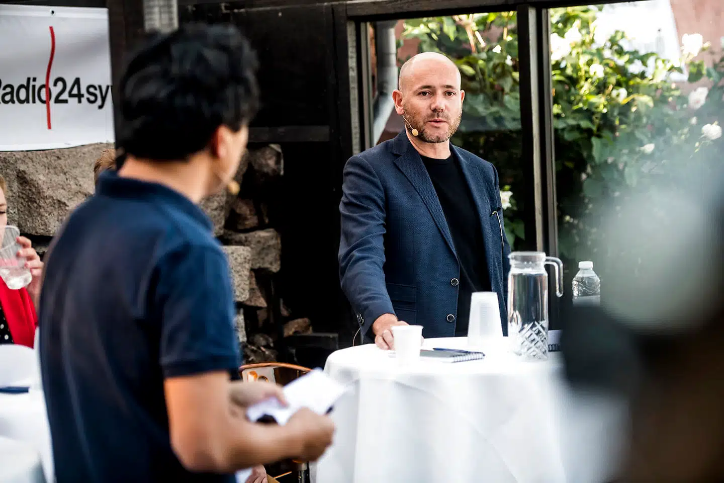 Som kommunikationsdirektør i Danske Bank har Kim Larsen deltaget i en række debatter om blandt andet bankens hvidvasksag på Folkemødet på Bornholm.