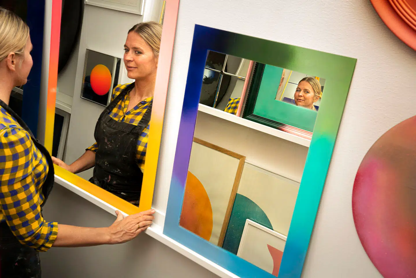 Københavns Kommune er lykkes med at indkøbe langt mere kunst fra kvindelige kunstnere end tidligere, efter det er blevet en bestræbelse. På billedet her ses kunstner Anne Nowak.