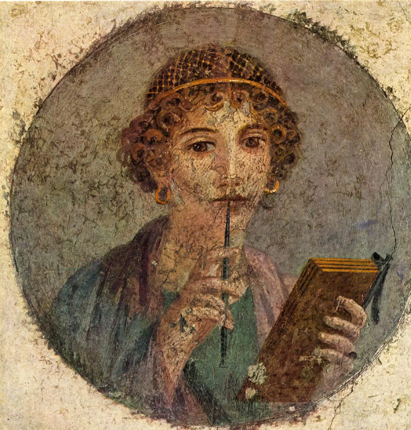 Digteren Sapho. Wikipedia/public domain