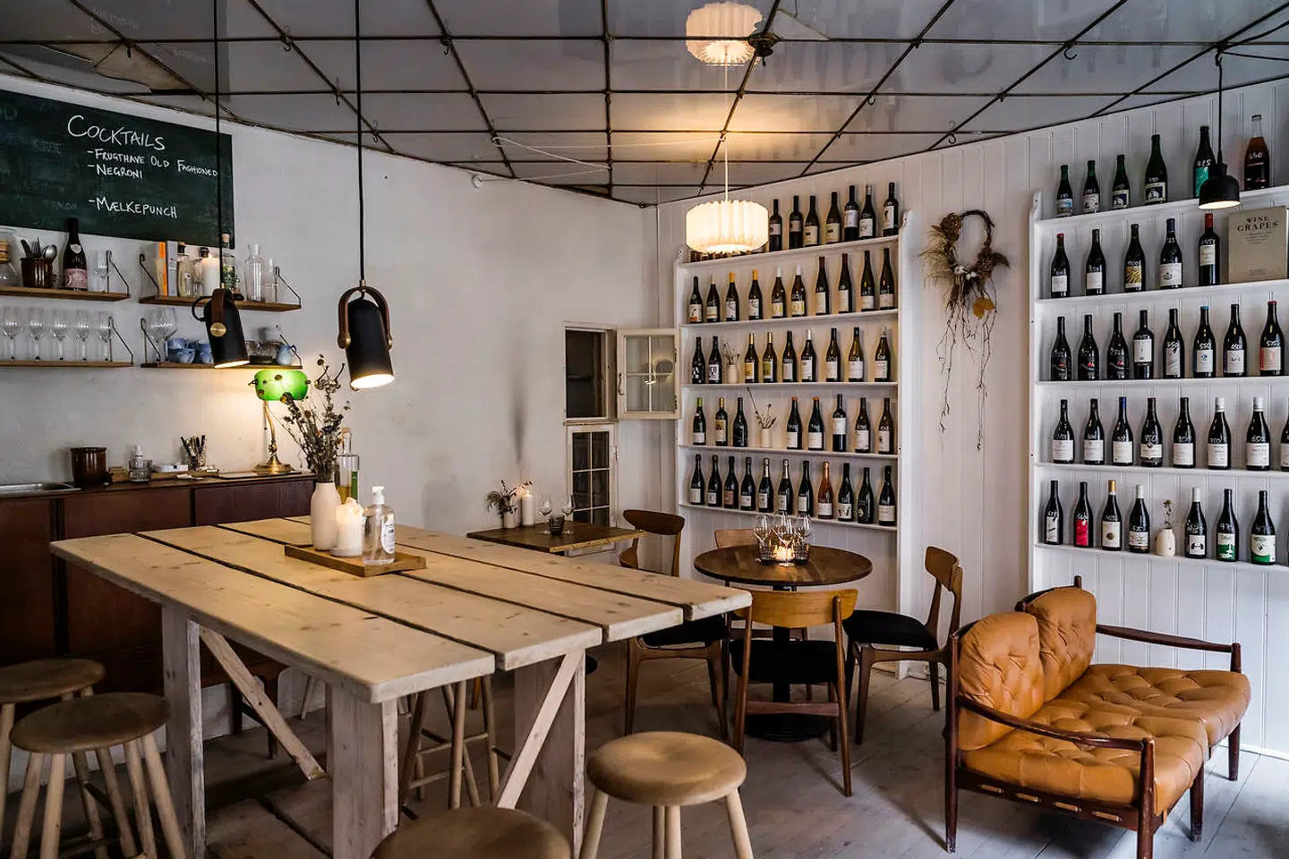 Der er noget marskendiseragtig over indretning på Ancestrale.