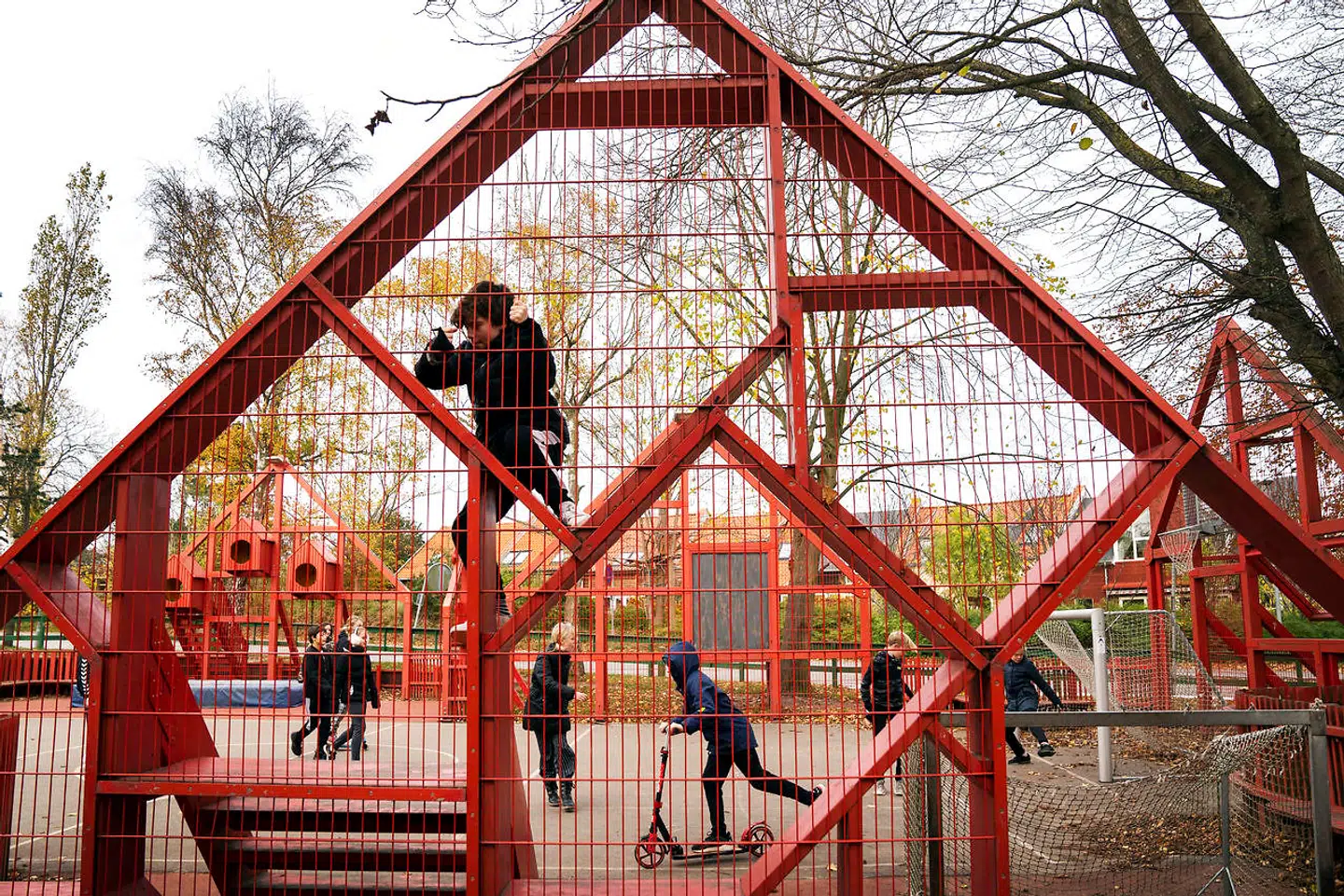 I Halsnæs Kommune er andelen af elever i friskoler steget med 280 pct. siden kommunalreformen. Her fra Halsnæs Lilleskole.