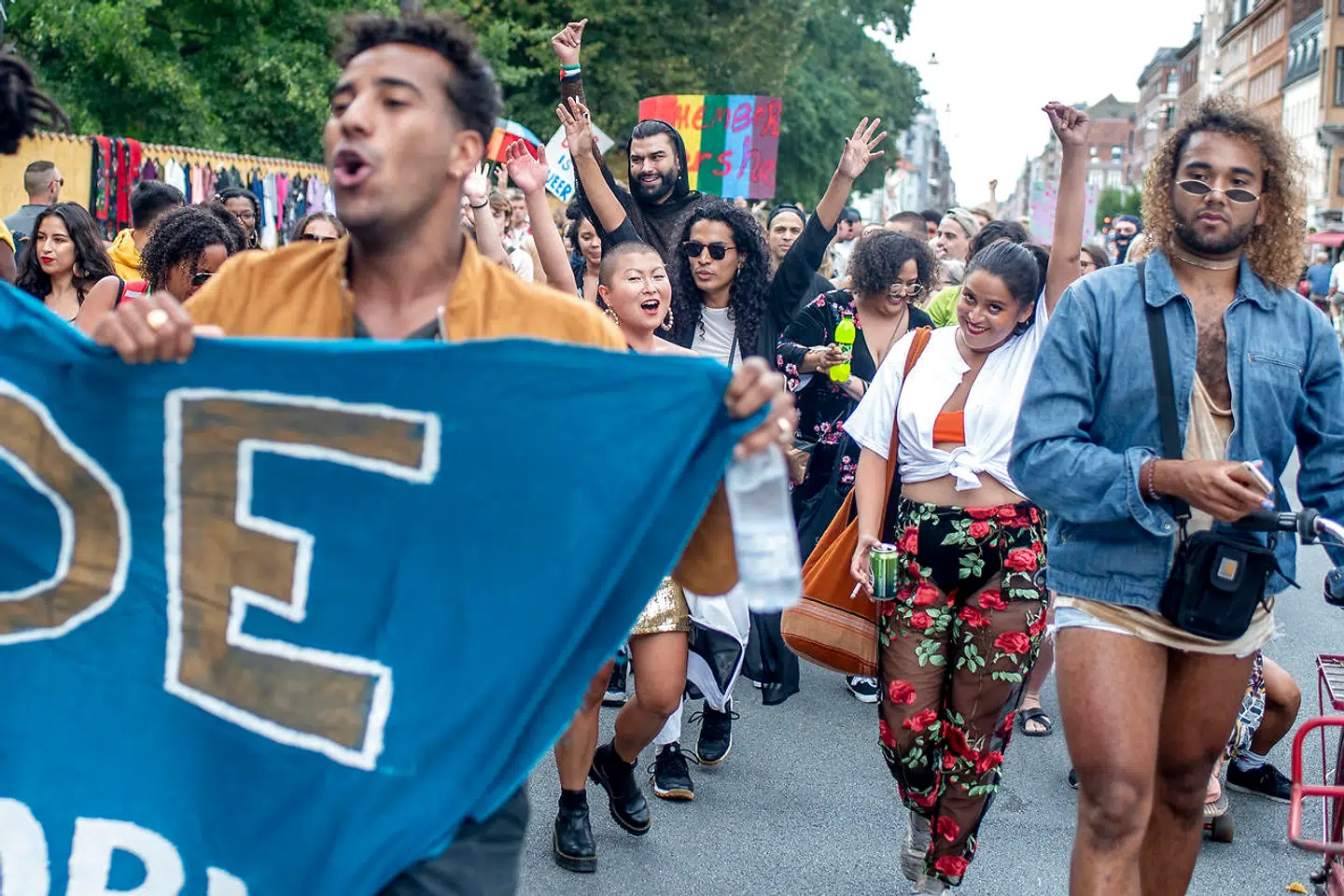 Det er ikke så få retningslinjer, arrangørerne bag Nørrebro Pride har udstukket i forbindelse med deres åbningsfest. Billedet er fra et tidligere pride-arrangement.