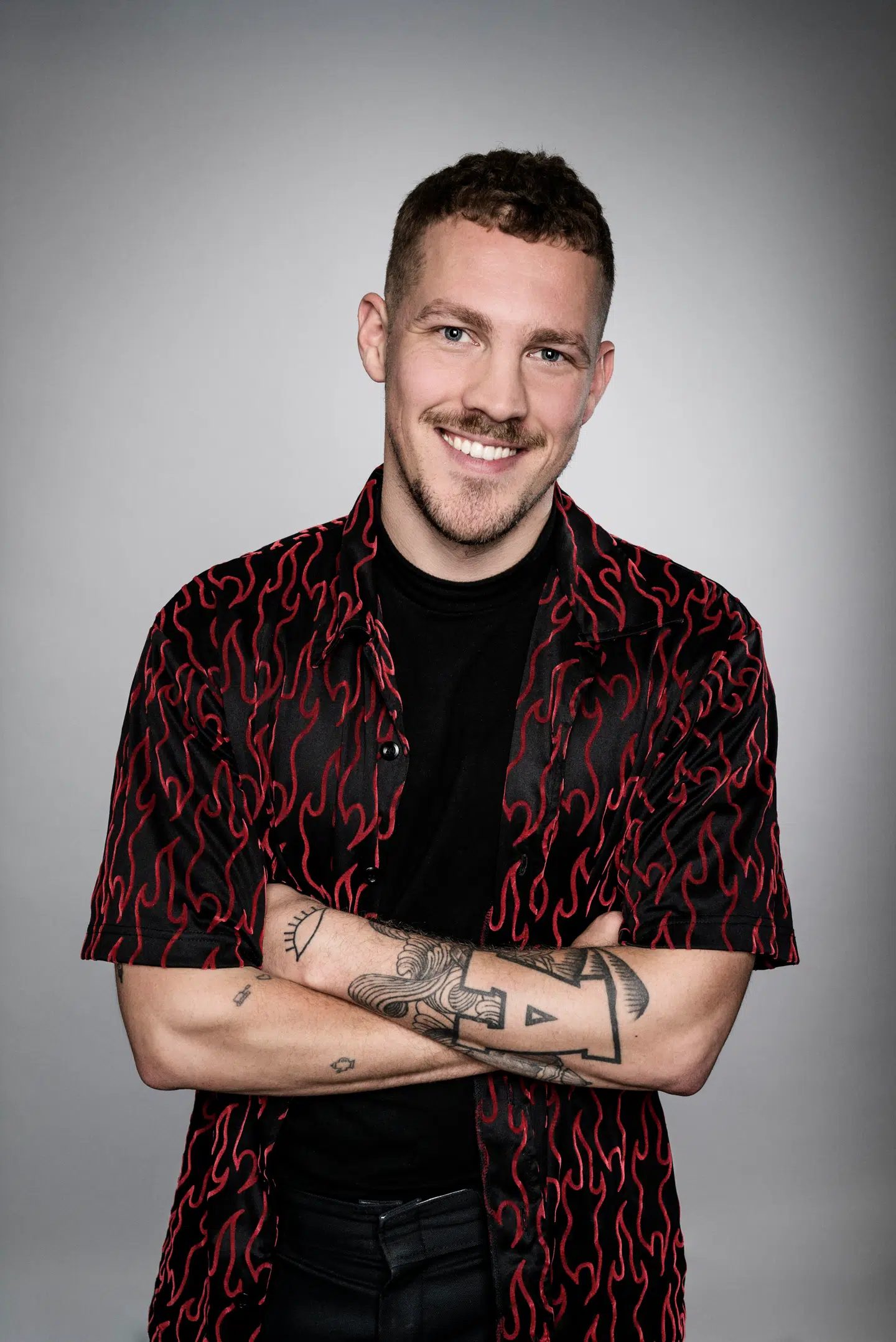 Andree Hoxfeldt med kunstnernavnet Entree.