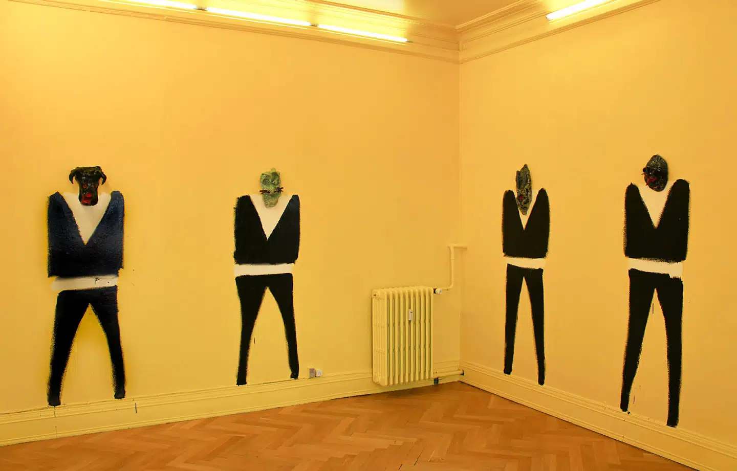 Frederik Næblerød er en af de unge nye kunstnere, der udstiller i Alice Folker Gallery.