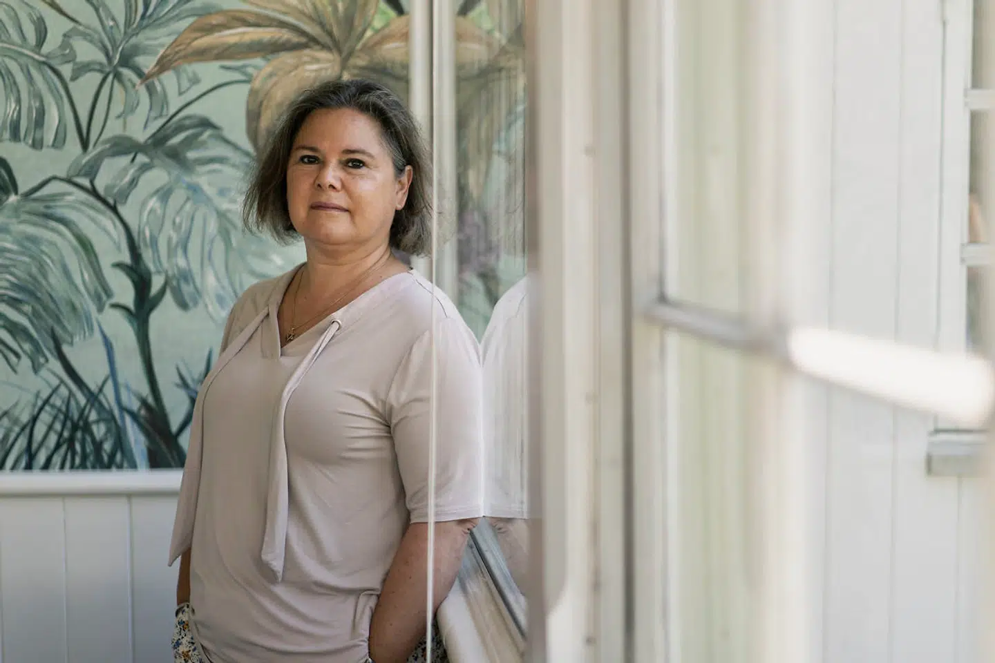 Charlotte Thalmay er barnebarn af Jacob Thalmay, som blev stukket af den dansk-islandske forfatter Gudmundur Kamban. Han døde under dødsmarch fra en nazistisk kz-lejr. Foto: Scanpix.