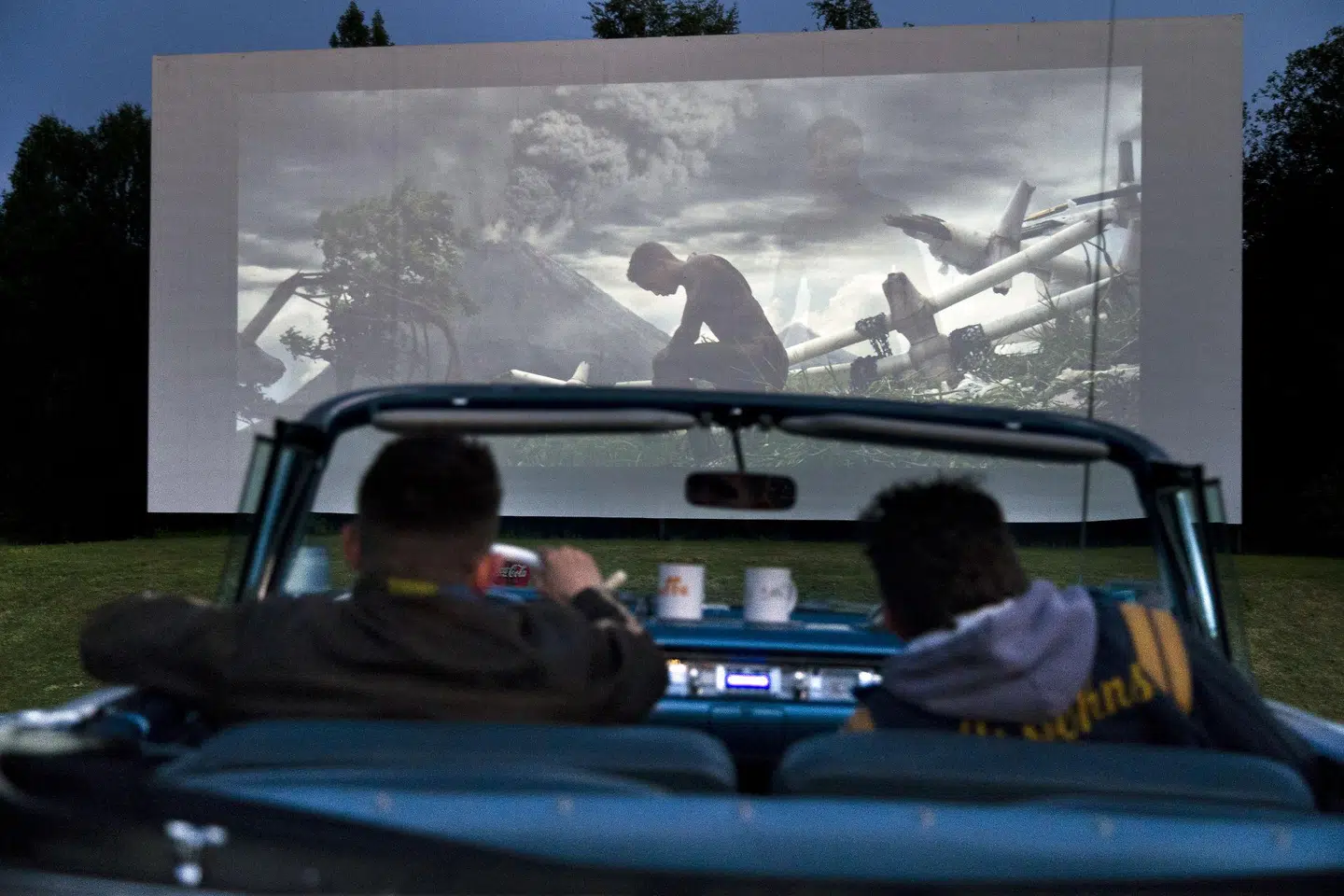 Drive In biografen i Lynge åbnede i 1961 i en tid, hvor konceptet havde fået meget succes i USA.