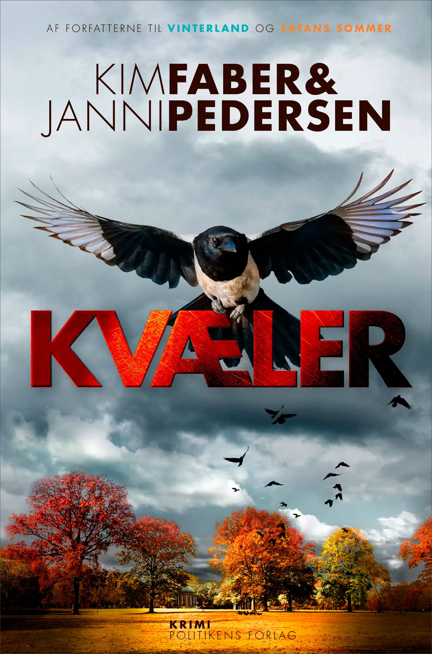 »Kvæler« er tredje bog i Faber & Pedersens succesfulde krimiserie om efterforskerne Martin Juncker og Signe Kristiansen.