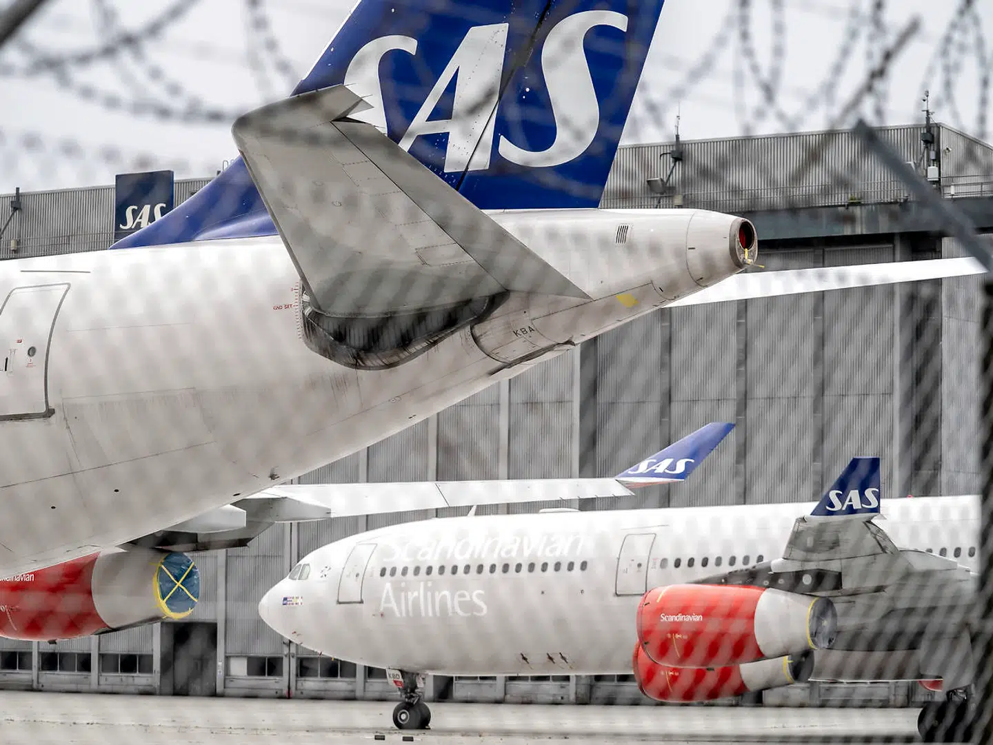 Arkivfoto. Flyselskabet SAS kommer ud af første kvartal med et underskud på 1,5 milliarder kroner. Det oplyser SAS i sit regnskab, der dækker november, december og januar.