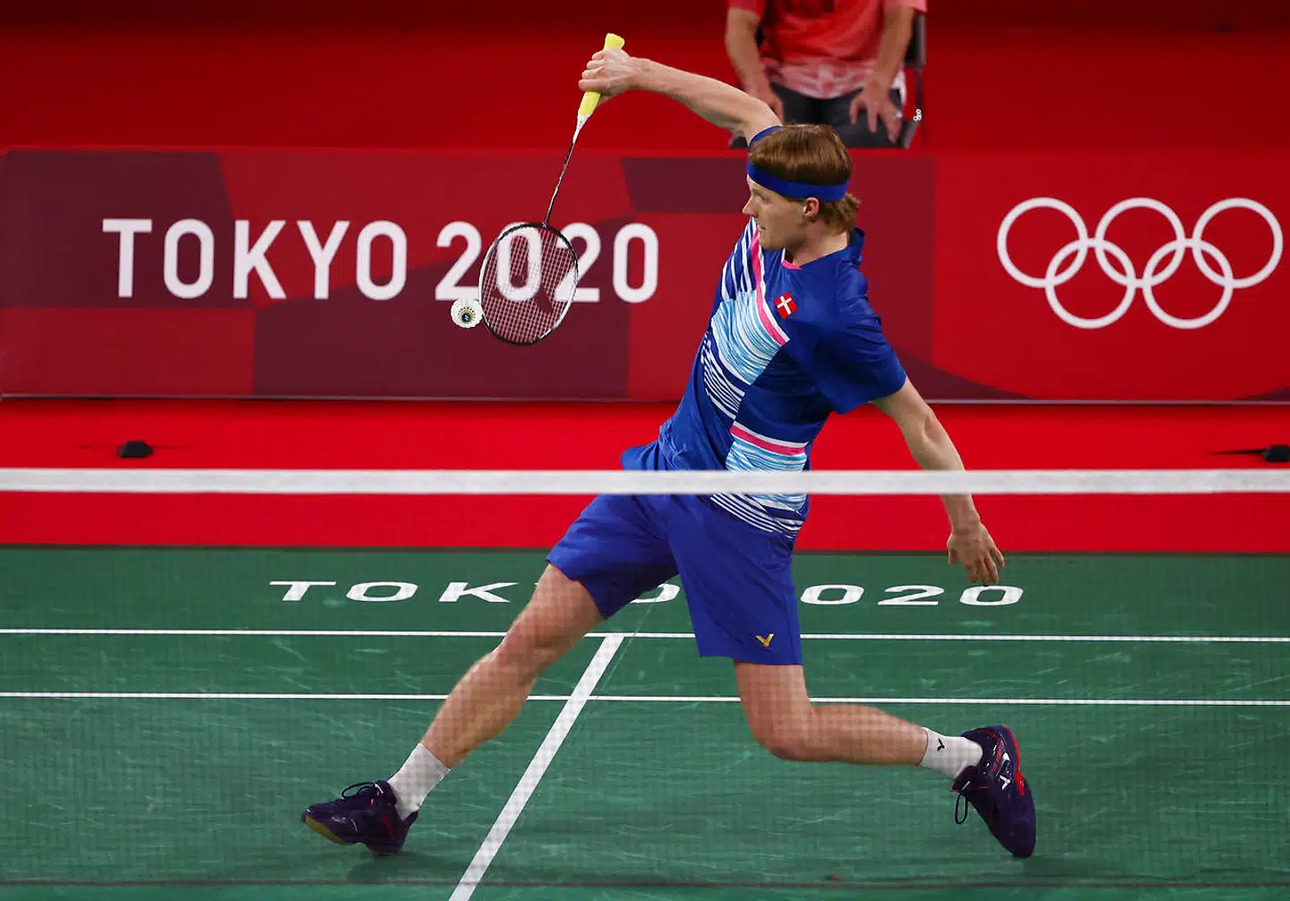 Anders Antonsen stod over for briten Toby Penty, som rangerer som nummer 56 i verden.