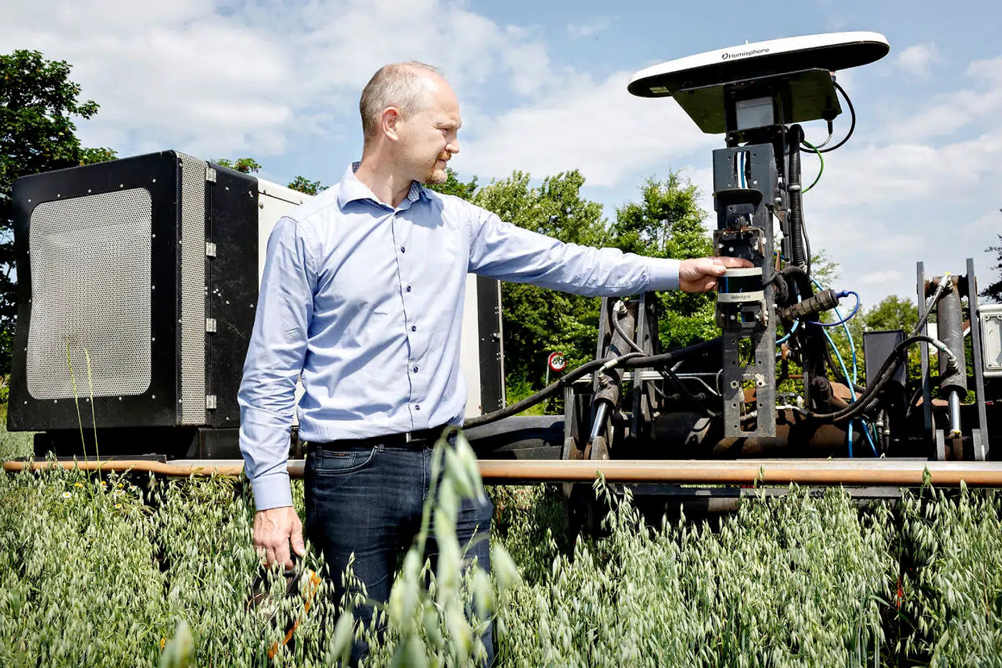 Ole Green, stifter og administrerende direktør i Agrointelli, som er en af de fremadstormende danske iværksættervirksomheder i fødevarebranchen.