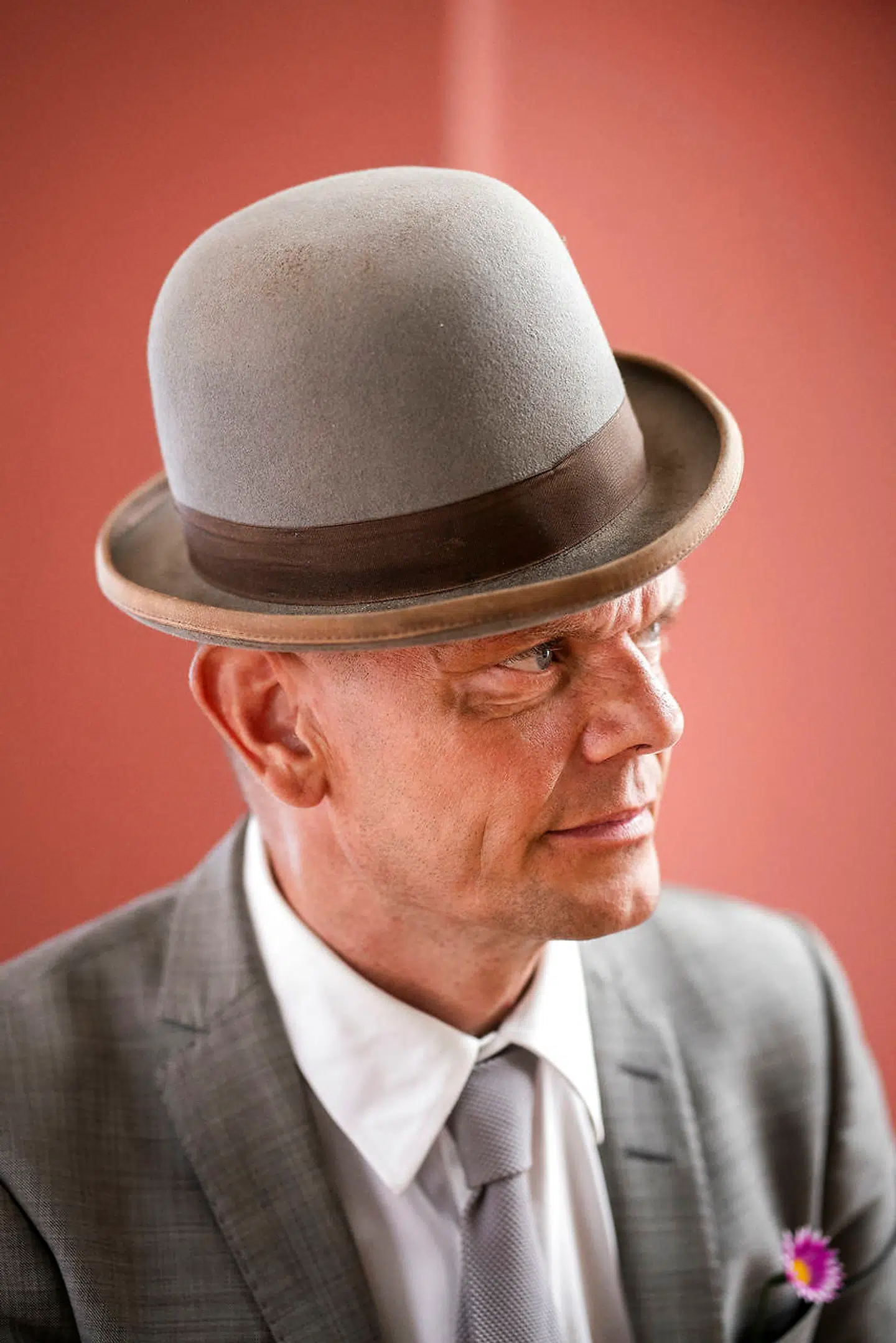 Tomas Tex Cenius er ofte blevet kaldt »Egon Olsen« af forbipasserende. Det, synes han, er super hyggeligt.