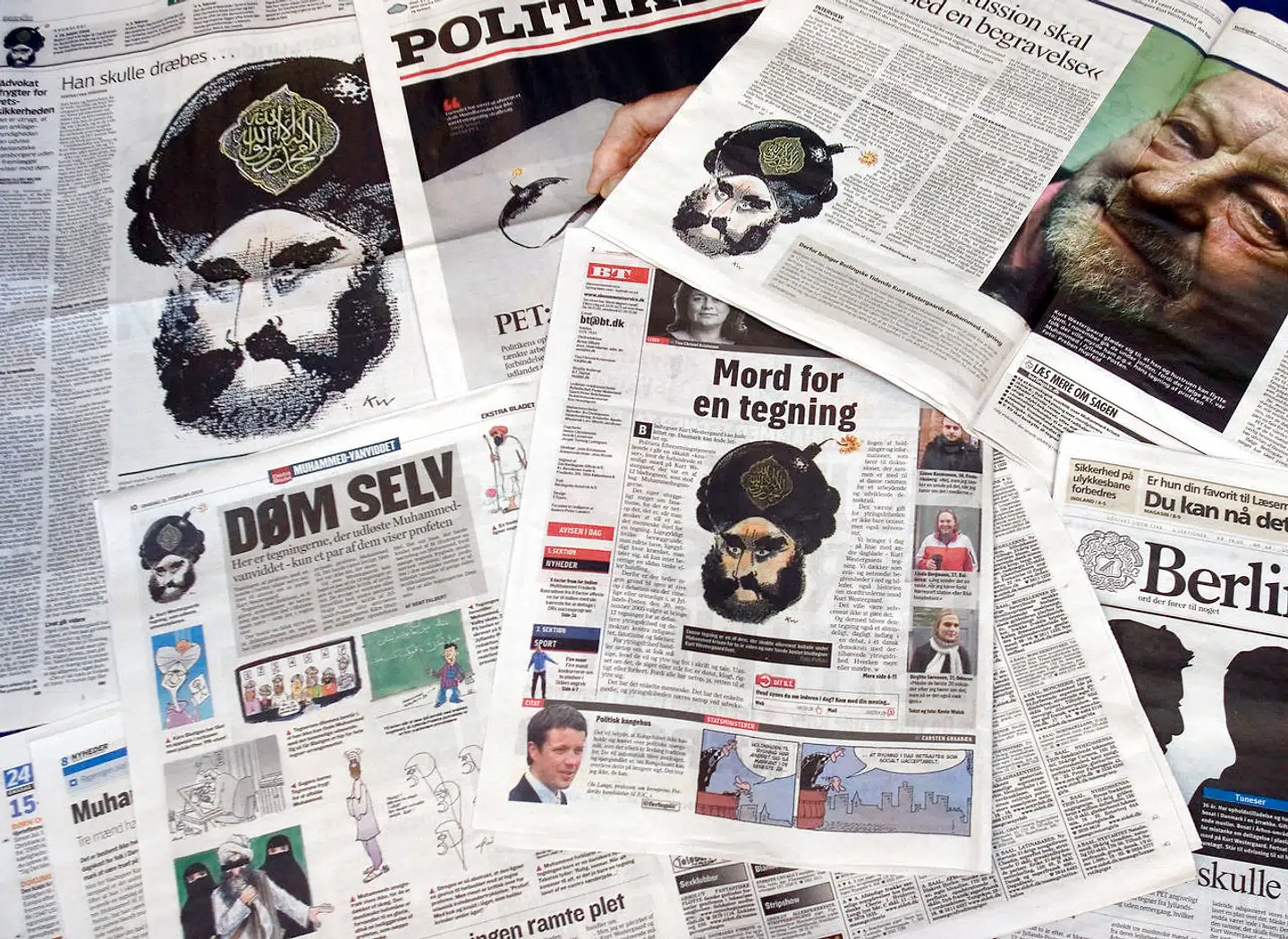 Det var med denne tegning, at Kurt Westergaard placerede sig selv midt i epicentret for »civilisationernes sammenstød«.