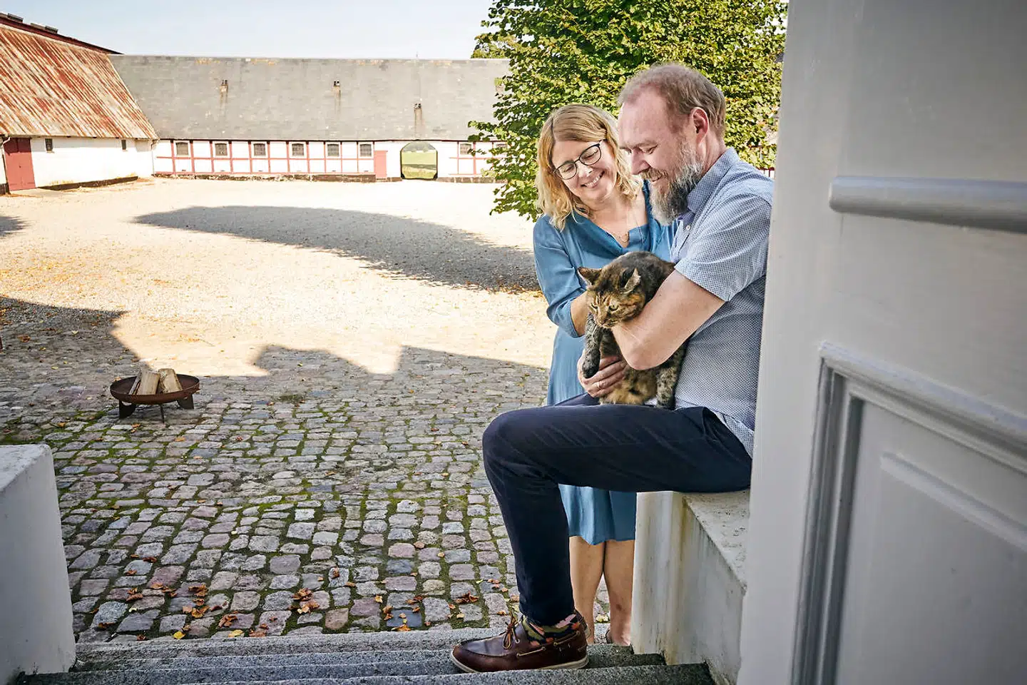 På Hesede Hovedgård arrangerer Kit Kjølhede og Claus Krüger blandt andet konferencer og ferieophold.