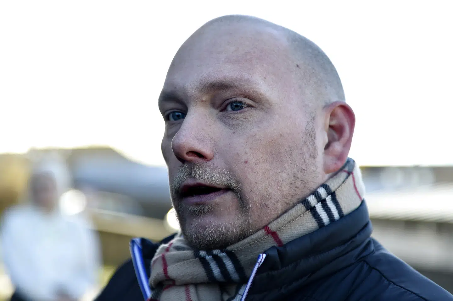 Tidligere journalist på Se og Hør, Kasper Kopping ankommer til Retten i Glostrup i forbindelse med, at der blev afsagt dom i Se og Hør-sagen (Foto: Liselotte Sabroe/Scanpix 2016) Liselotte Sabroe/Ritzau Scanpix