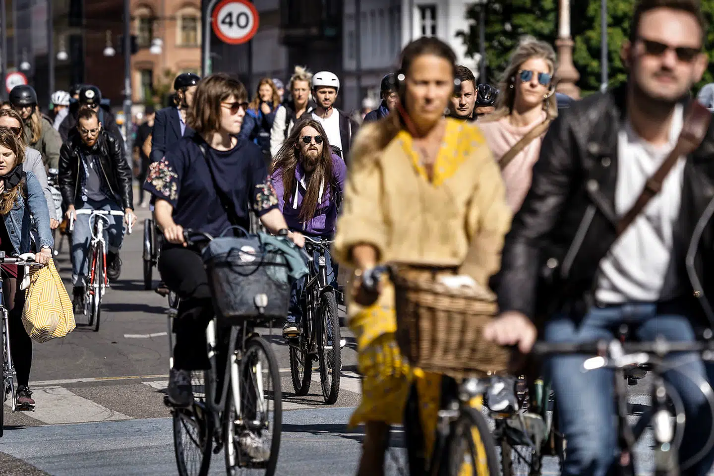 En undersøgelse viser, at hver femte københavnske cyklist inden for det seneste år har fået stjålet en cykel. Billedet er fra Dronning Louises Bro.