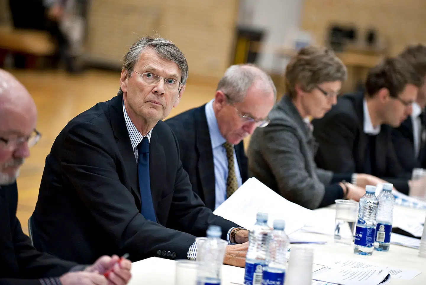 Carsten Fode (tv.) har, ifølge en aktindsigt som Jyllands-Posten har fået, sagt til et møde med en politisk følgegruppe, at der var anklager om krænkende adfærd. (Arkivfoto fra 2010)