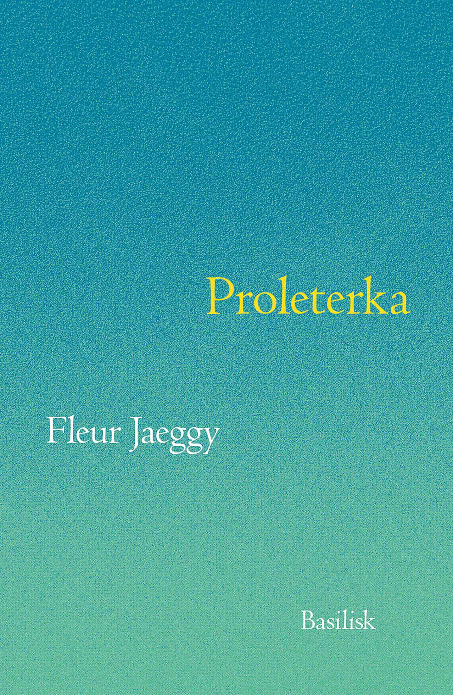 »Proleterka« udkom for første gang i 2001 på italiensk og er nu udkommet på dansk ved forlaget Basilisk.