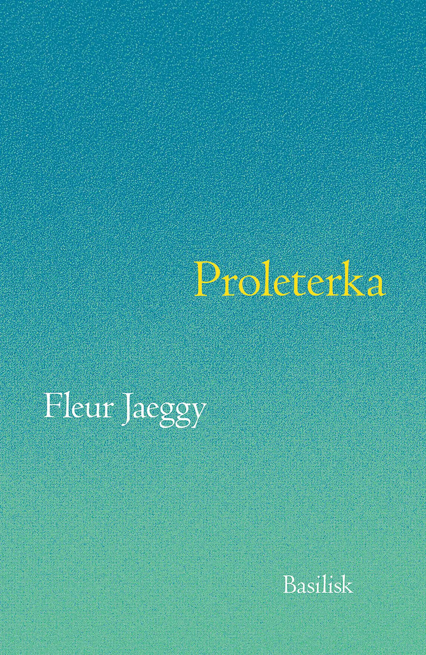 »Proleterka« udkom for første gang i 2001 på italiensk og er nu udkommet på dansk ved forlaget Basilisk.