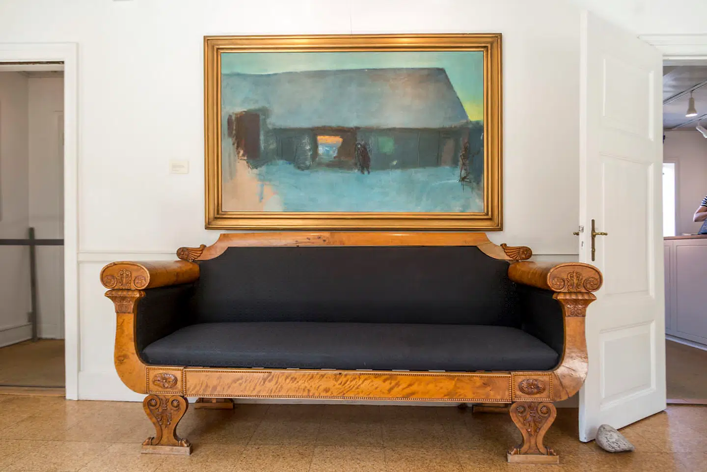 Oluf Høst og hustruen Hedvig bosatte sig i villaen i Gudhjem i 1929, som siden 1998 har fungeret som museum.