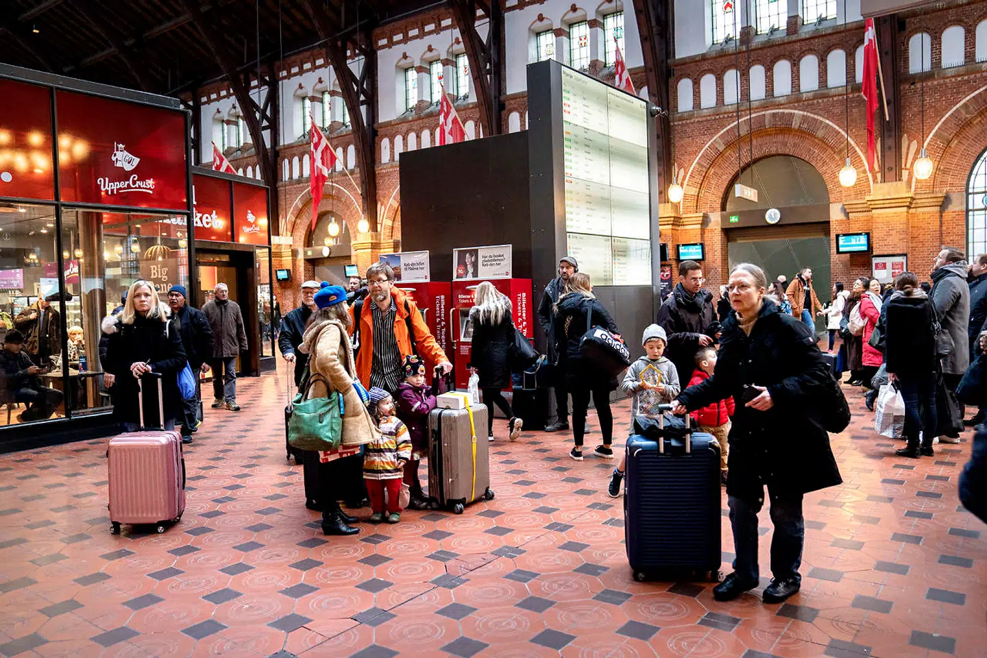 Strømmen er gået på Københavns Hovedbanegård.