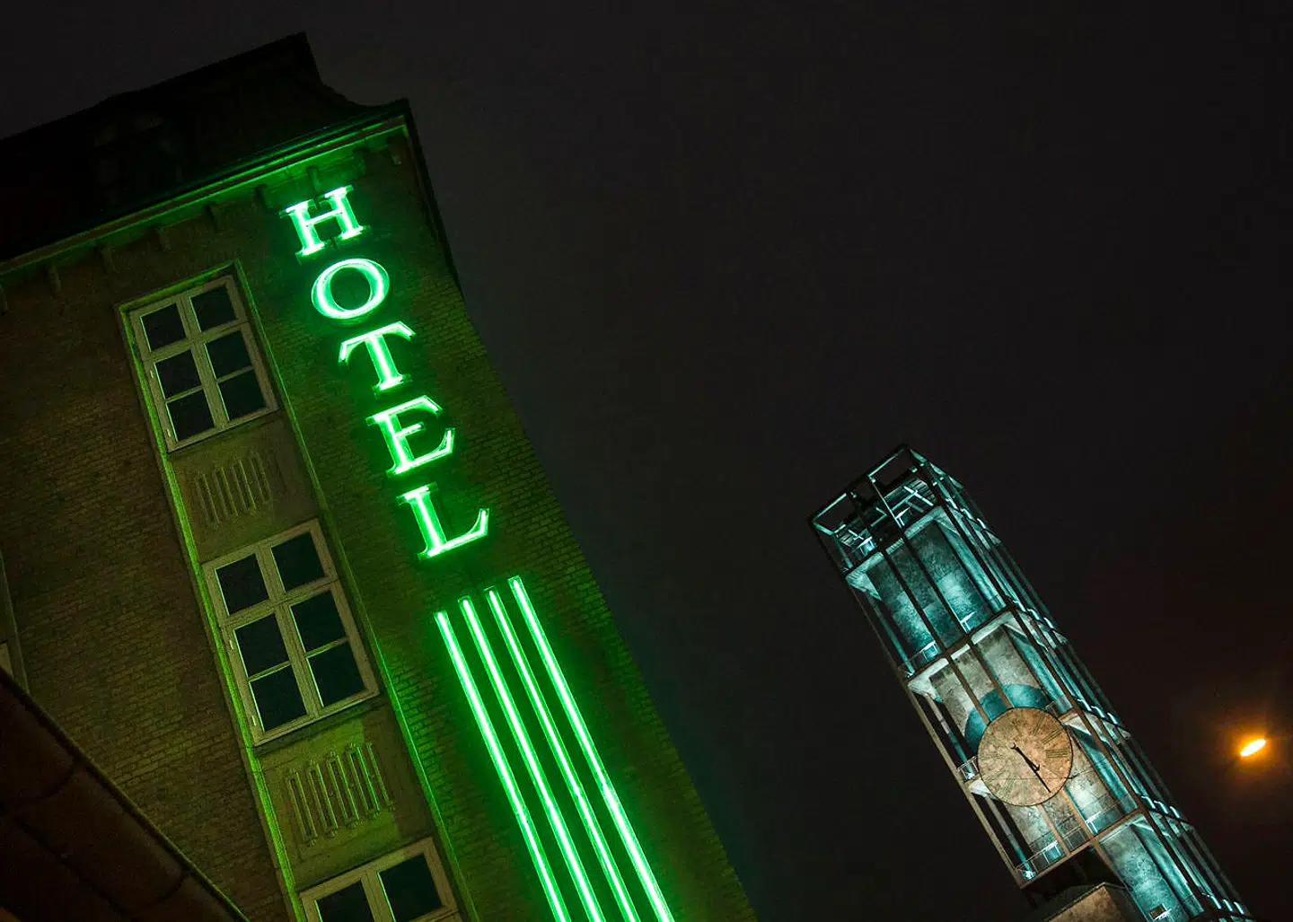 Arkivfoto. Hotel i Aarhus.