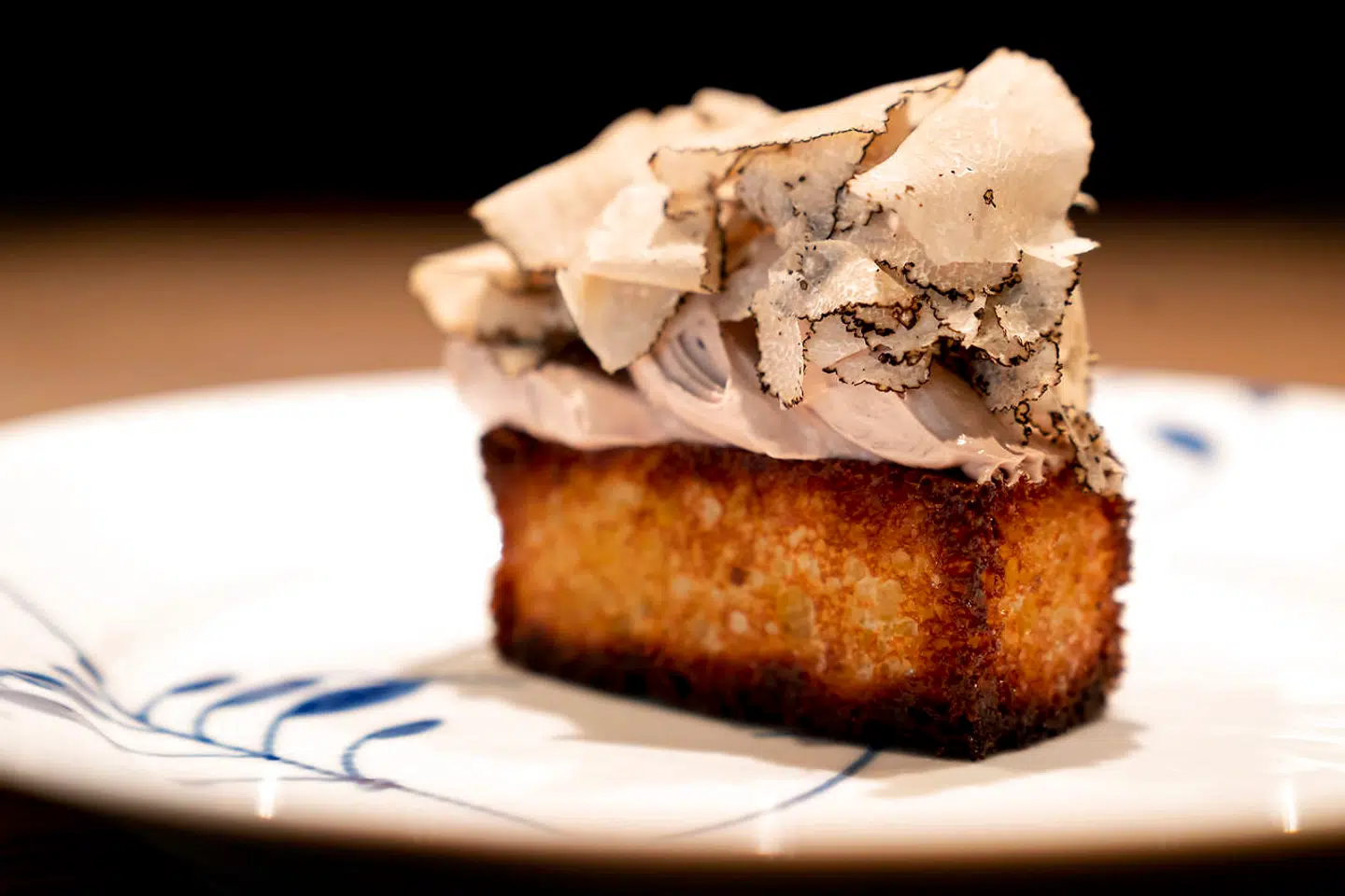 Cowboy toast er en af retterne, der er at finde på menuen på Københavns næstmindste restaurant.