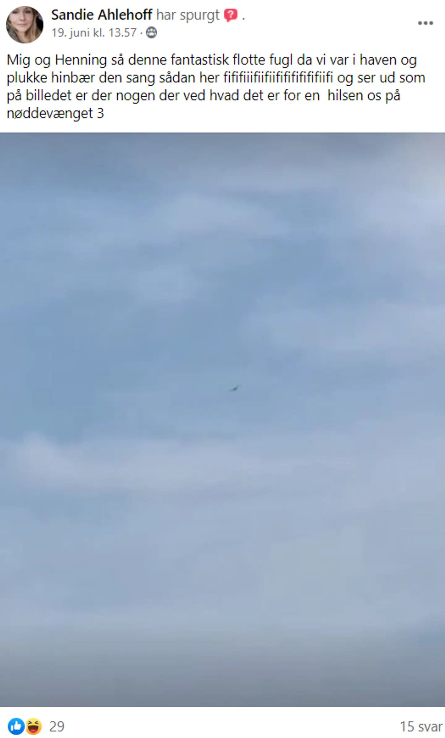 Mange af Facebookgruppens opslag beskæftiger sig med meget nære emner.