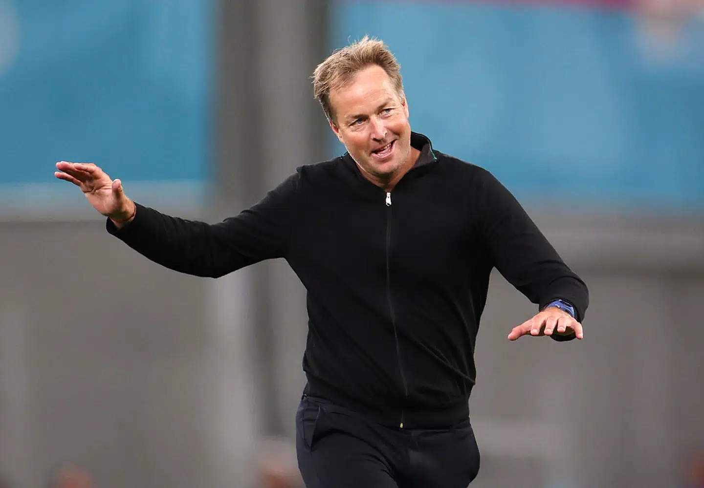 »Det er den der hybrid mellem at være en leder og samtidig være en faderfigur, man kan være tryg ved, som er meget appellerende,« siger Elisa Lykke om Kasper Hjulmand.