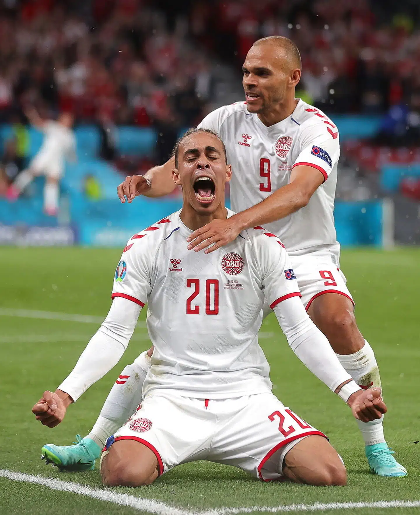 Yussuf Poulsen får mod Wales igen en nøglerolle med sit enorme løbearbejde, sit gode pres og sine mål, som han har lavet to af allerede.