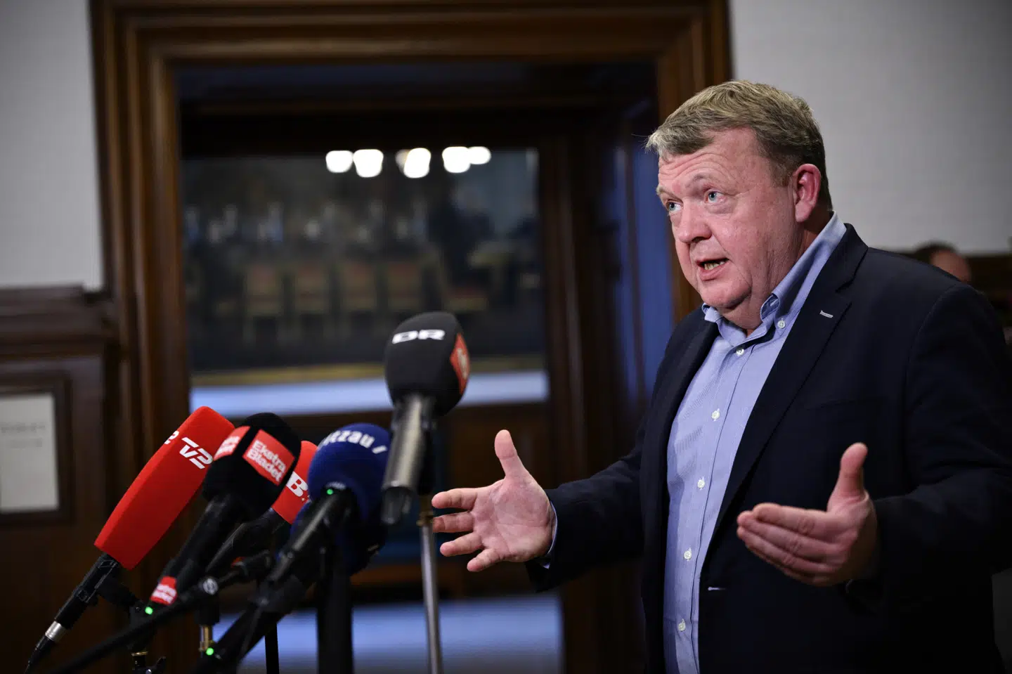 Siden valget har der været spekuleret i Venstres fremgang på ni mandater, og om det mon skyldes Løkkes udmelding, som appellerede til vælgerne i midten. Philip Davali/Ritzau Scanpix