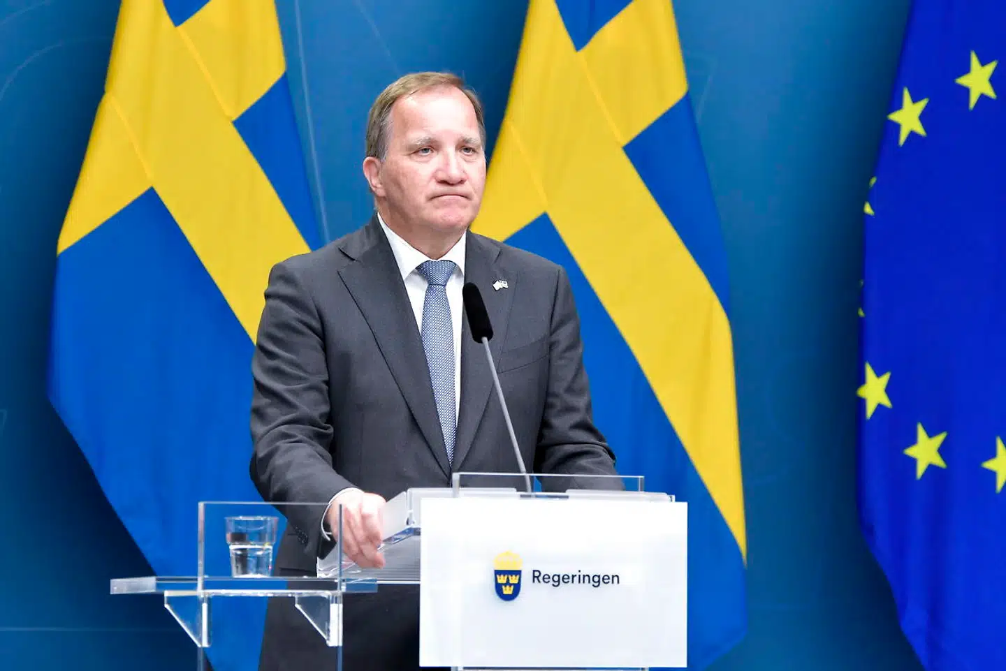Arkivfoto: Stefan Löfven, Sveriges statsminister.