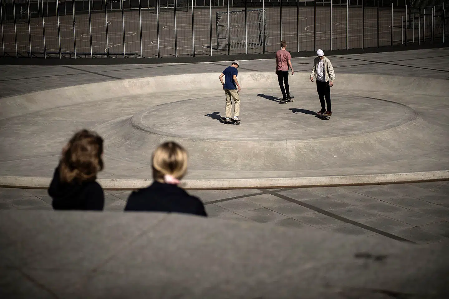 Legepladsen på Israels Plads i København. Partiet Frie Grønne foreslår, at der enten oprettes en ny plads, eller at halvdelen af Israels Plads får navnet »Palæstinas Plads«.