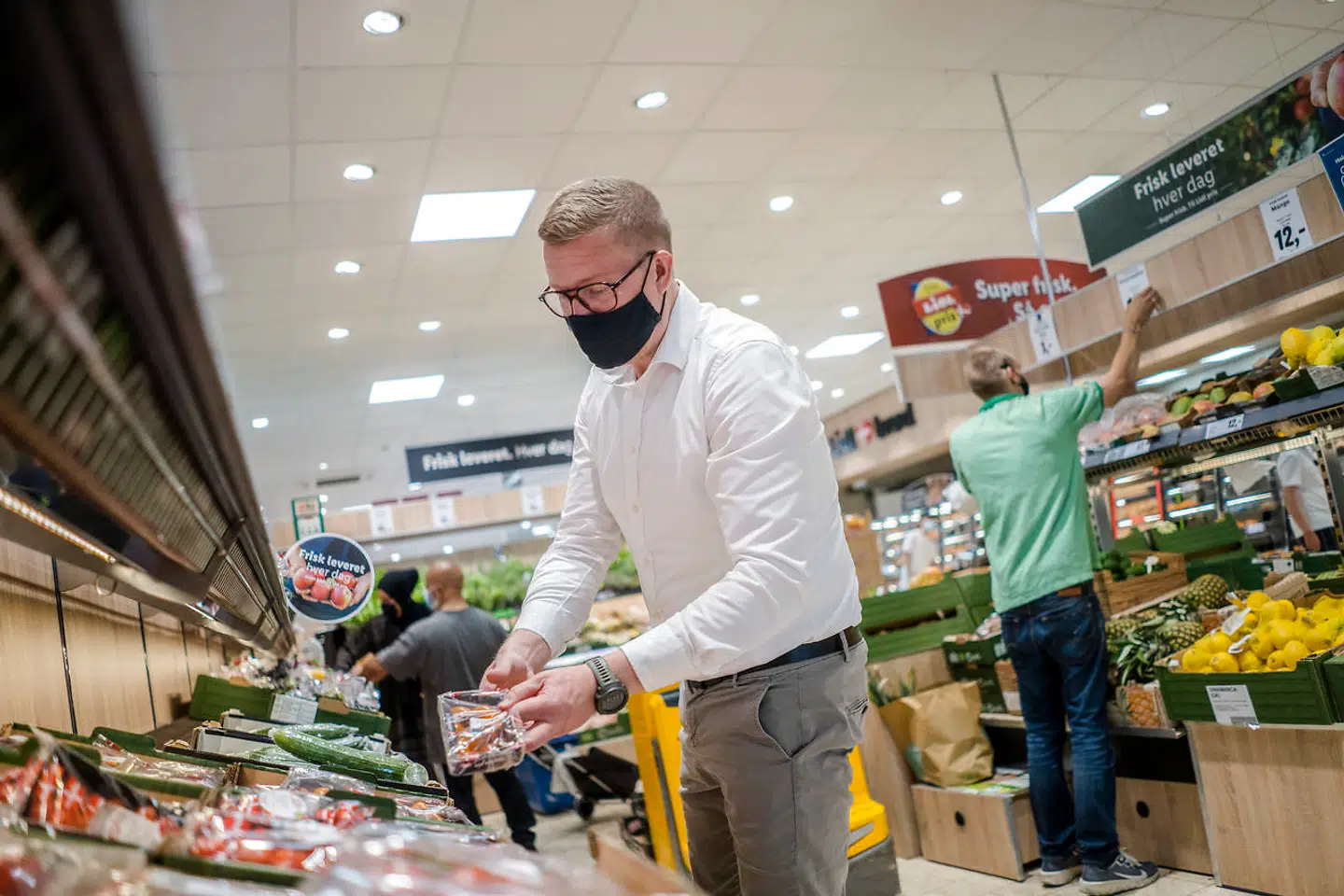 Indkøbsdirektør i Lidl Danmark Rasmus Pape er naturligvis glad for, at Lidl af flere danske fødevareproducenter fremhæves som en frontløber på klimaområdet blandt de store detailkæder.