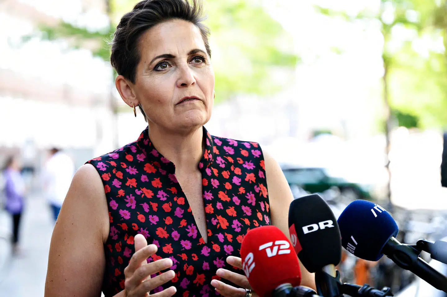 »Vi kræver at få en ny jernbane fra Aarhus til Silkeborg via Galten. Når man taler kollektiv trafik, taler man næsten altid om hovedstaden, men man glemmer, at Danmark er mere end bare København,« siger Pia Olsen Dyhr (SF) til Jyllands-Posten. (Arkivfoto)