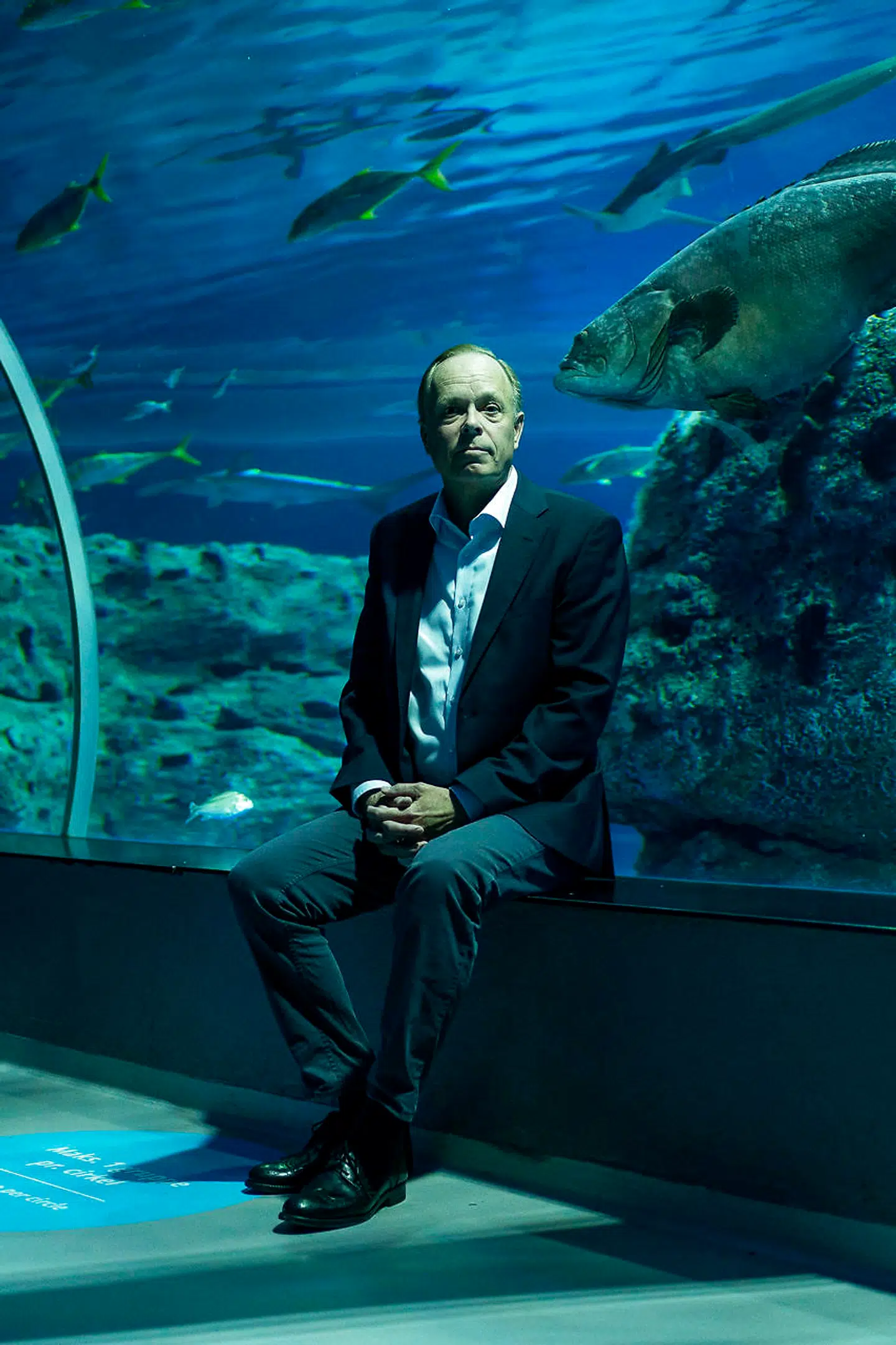 Jon Diderichsen savner de turister, som før coronakrisen besøgte Den Blå Planet.