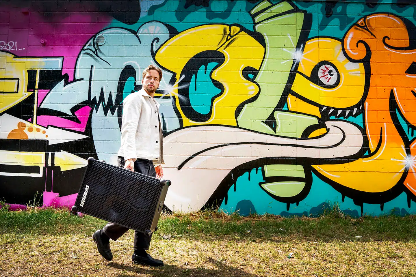 SOUNDBOKS har samlet omsat for 193 millioner kroner i 2020, fortæller selskabets administrerende direktør og medstifter, Jesper Theil Thomsen. Arkivfoto: Linda Kastrup