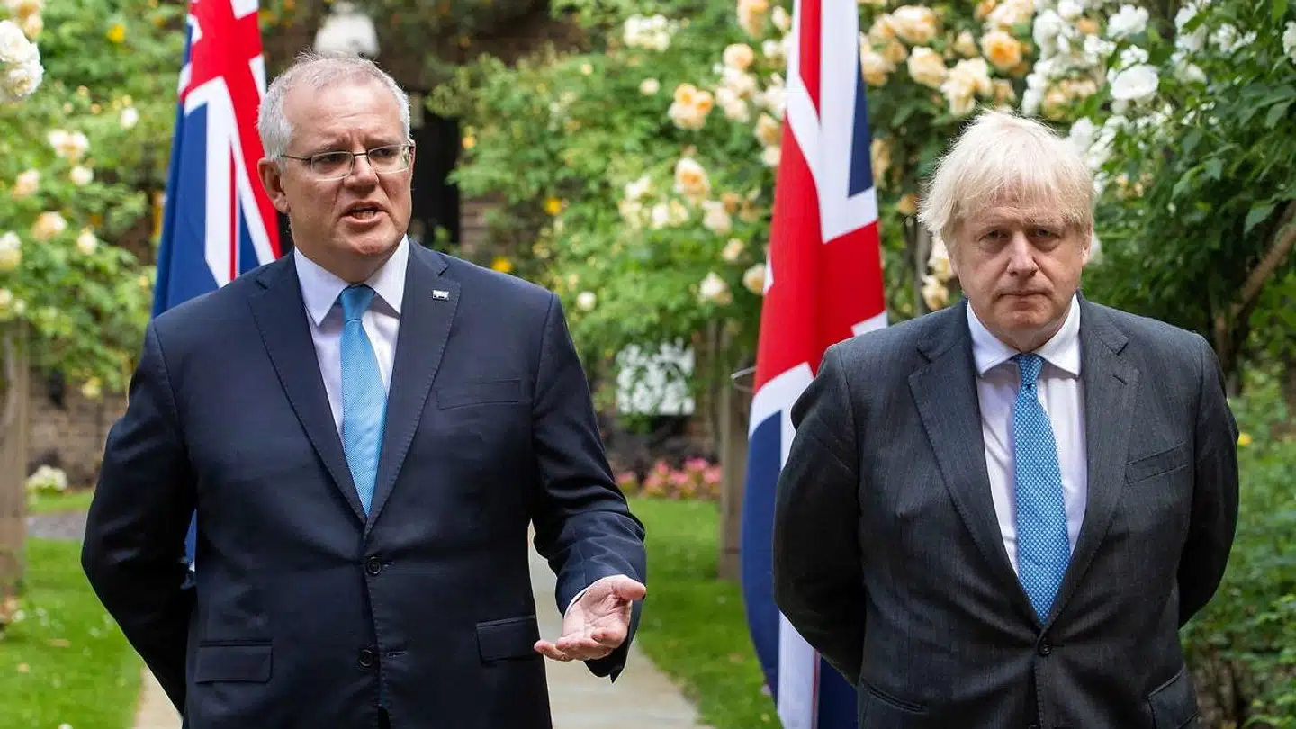 Den britiske premierminister, Boris Johnson, og hans australske kollega, Scott Morrison, har indgået en handelsaftale, der kan få stor betydning for Storbritanniens fremtidige handelsforhold.