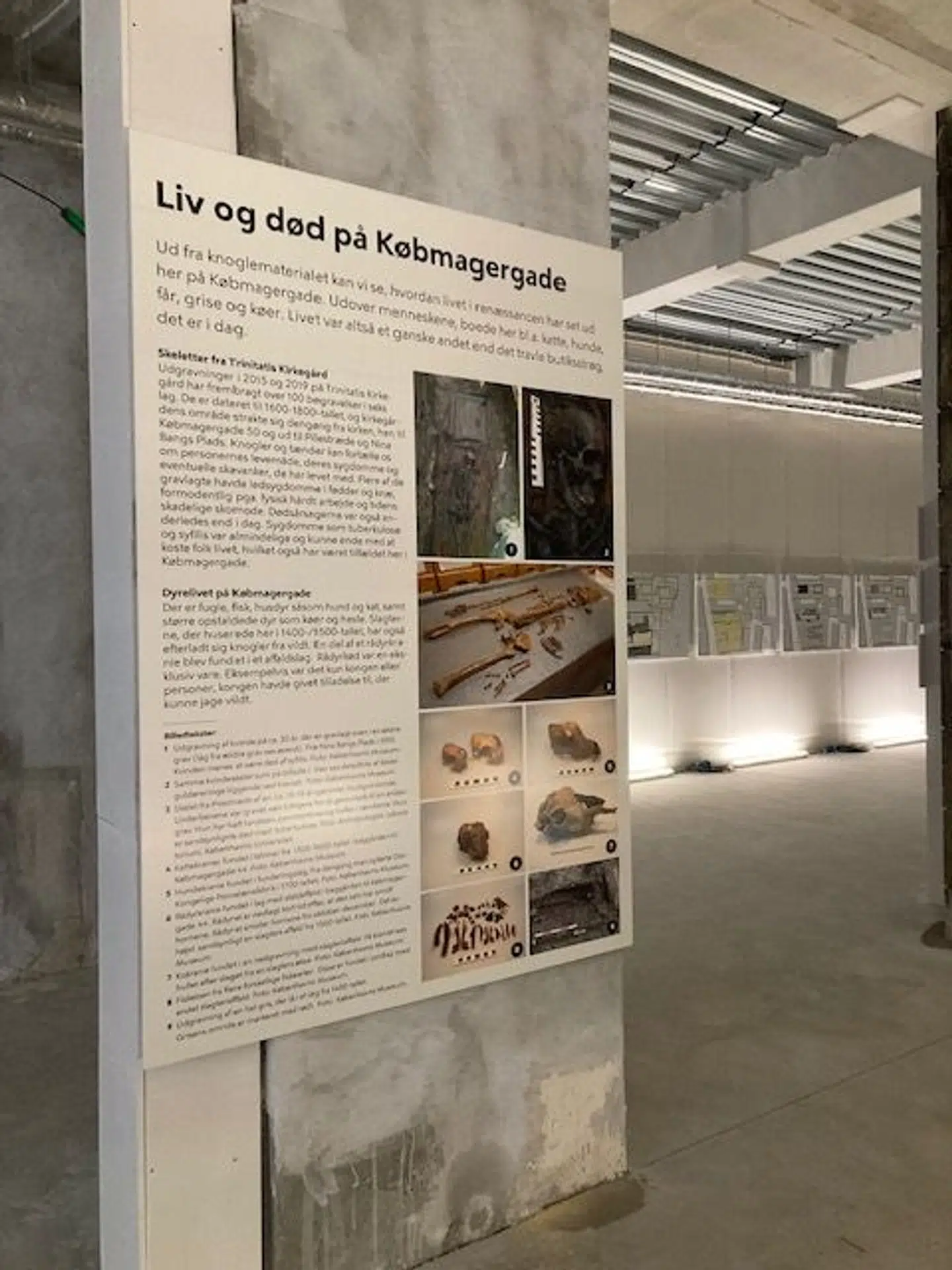 På udstillingen får man også et lille »preview« af det nye hotel, som åbner næste år – og nye detaljer om Købmagergade.