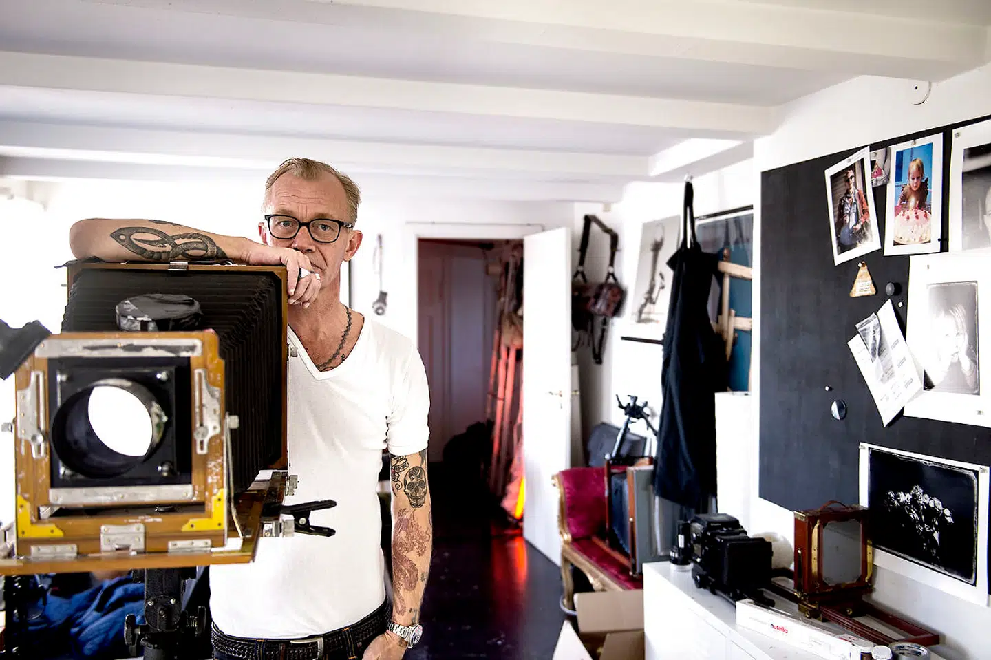 Jan Grarup er krigsfotograf og dækkede sin første væbnede konflikt allerede som 17-årig.