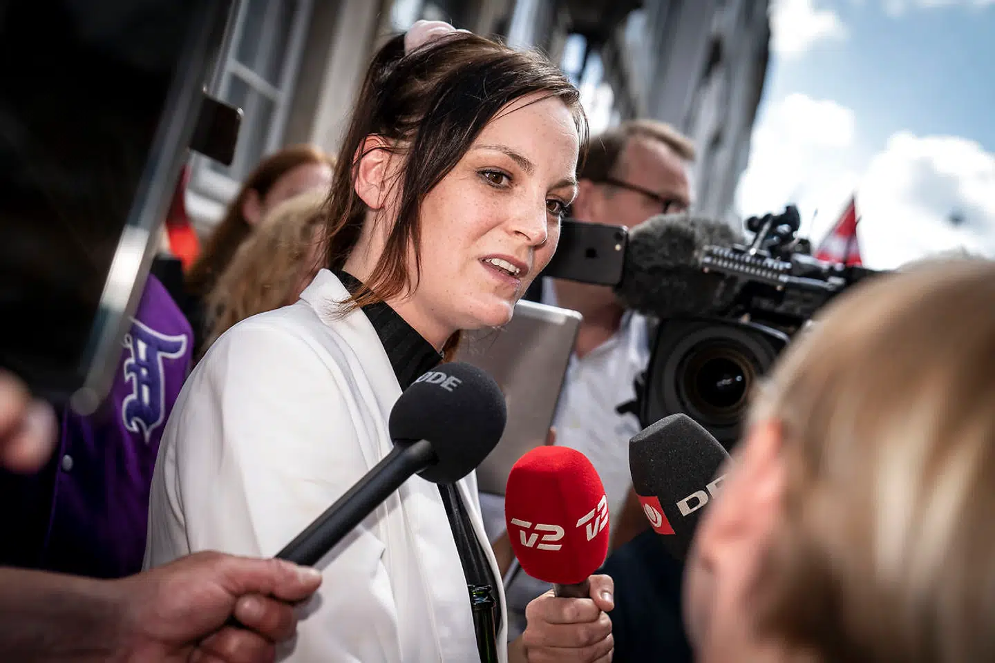Østre Landsret afviste onsdag at bruge paragraf 81d om forhøjet straf på Nanna Skov Høpfner, der i byretten fik dobbeltstraf for opfordring til vold ved demonstration.