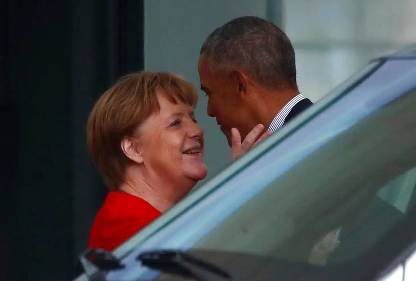 Selvom der blev spioneret mod kansler Angela Merkel under Barack Obamas embedstid som præsident i USA, var forholdet mellem de to godt. Merkel kunne lide Obama.