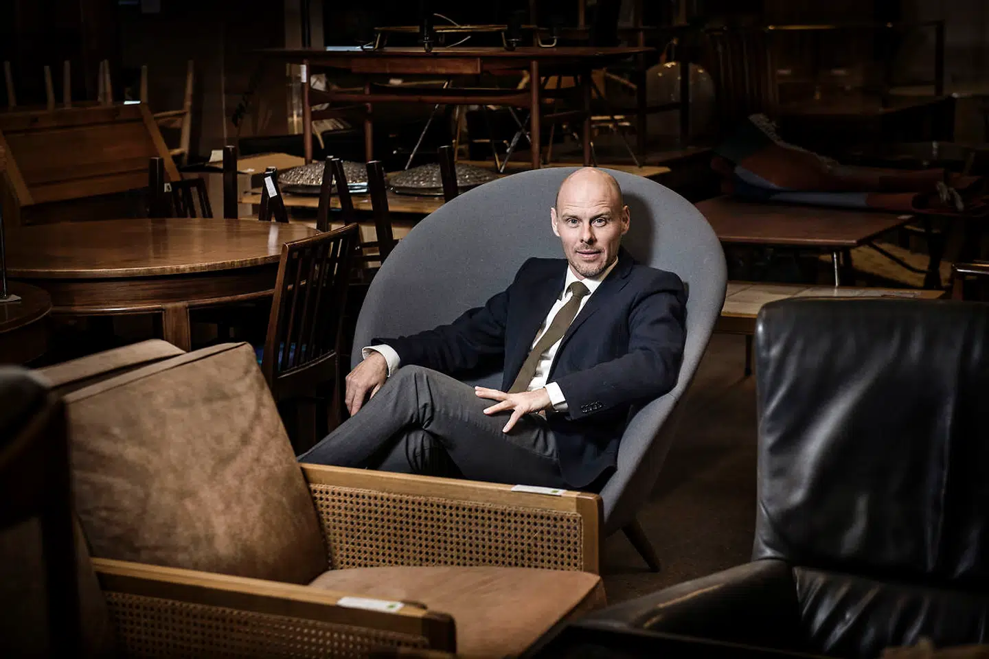 Administrerende direktør Jakob Dupont fra Bruun Rasmussen Kunstauktioner er en mand med høj moral. Retur med corona-kompensation, auktionshuset klarede sig fint uden.