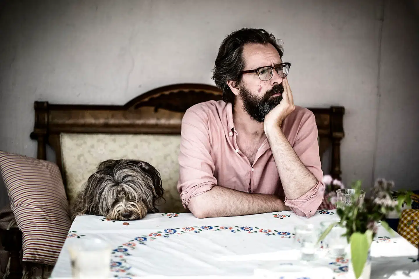 »Hvis han synes, at humor er patenteret, så er det noget, vi andre kunne have taget patent på for 100 år siden,« siger Anders Morgenthaler, der afviser at have kopieret to andre serier til sin egen »Try Hard«.